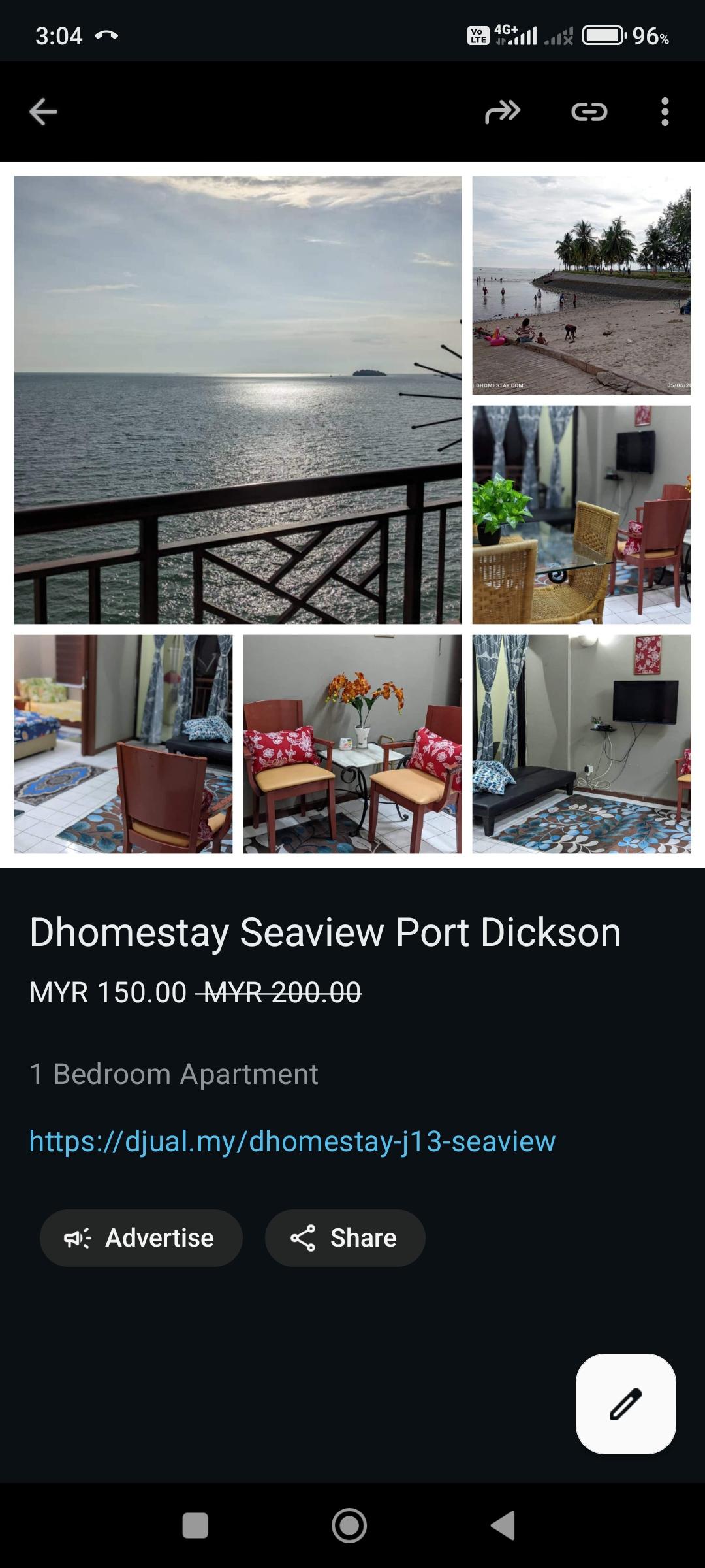 Dhomestay J13 Seaview